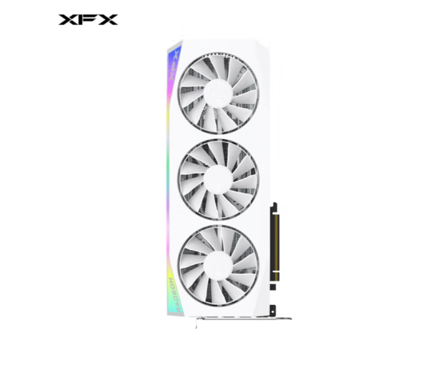 (XFX)AMD RADEON RX 9070 XT OC 16GB Mercury White -New and original