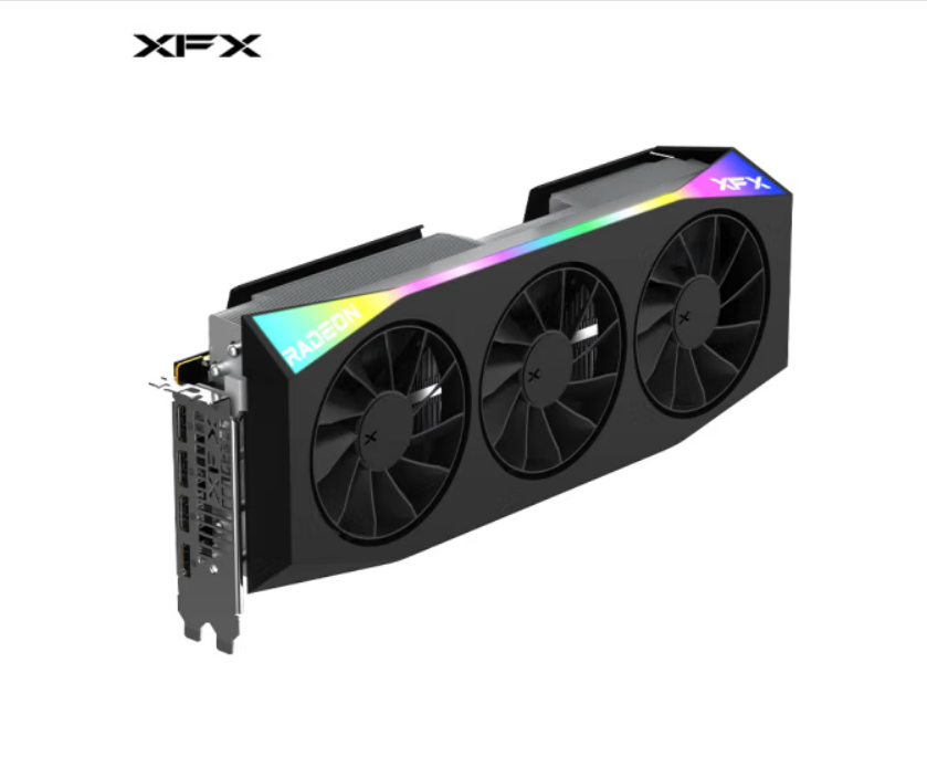 (XFX)AMD RADEON RX 9070 XT OC 16GB Mercury Black - New and original